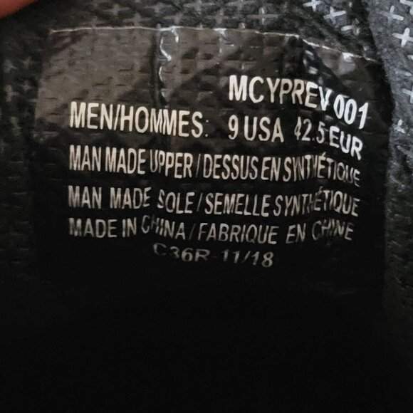 Lugz Black Slip Resistant Size Men's Soft Toe Work Boots Size 9 NWT - Picture 7 of 7